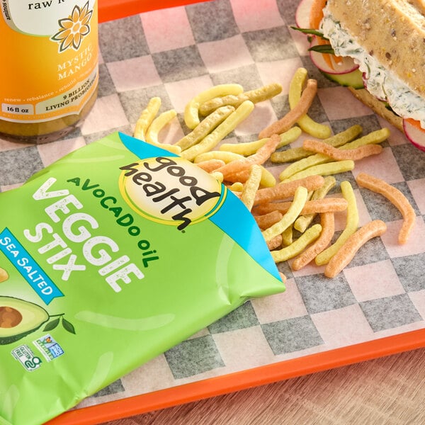 Good Health Sea Salted Veggie Stix 1 oz. - 24/Case