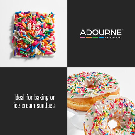 Adourne Expressions Rainbow Sprinkles 25 lb.