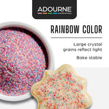 Adourne Expressions 10 lb. Fine Rainbow Sanding Sugar