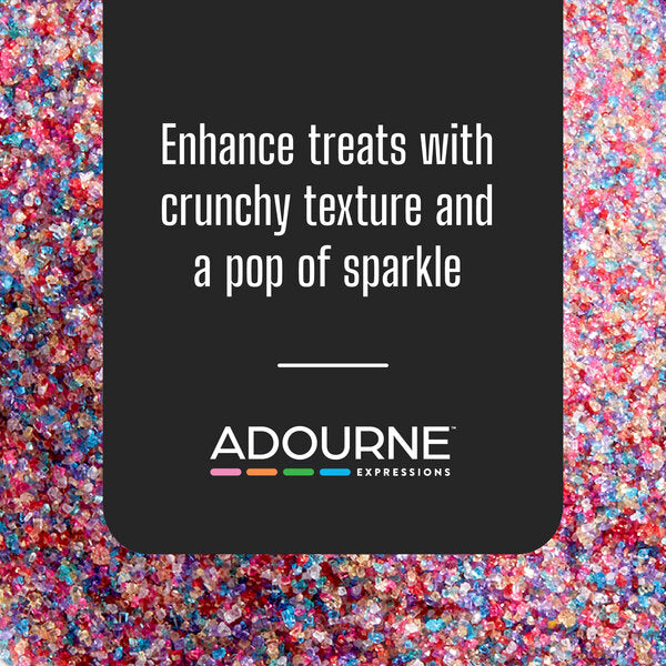 Adourne Expressions 10 lb. Fine Rainbow Sanding Sugar