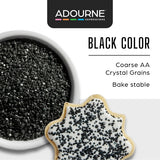 Adourne Expressions Coarse Black Sanding Sugar 10 lb.