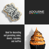 Adourne Expressions Coarse Black Sanding Sugar 10 lb.