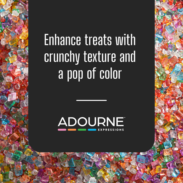 Adourne Expressions Coarse Rainbow Sanding Sugar 10 lb.