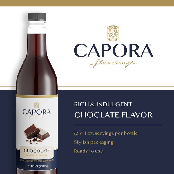Capora Chocolate Flavoring Syrup 750 mL