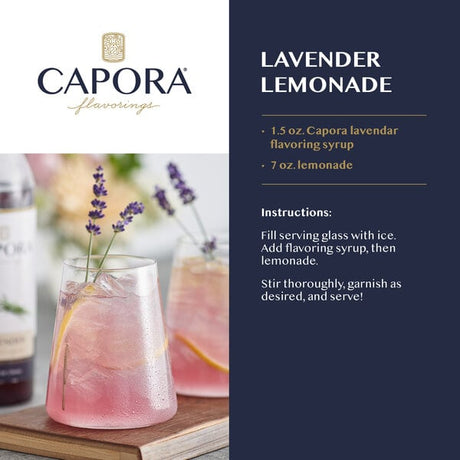 Capora Lavender Flavoring Syrup 750 mL