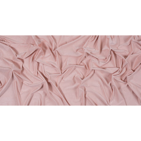 Italian Pink Lightweight Stretch Faux Suede