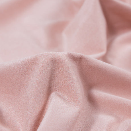 Italian Pink Lightweight Stretch Faux Suede