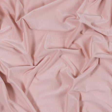 Italian Pink Lightweight Stretch Faux Suede