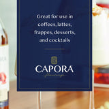 Capora Salted Caramel Flavoring Syrup 750 mL