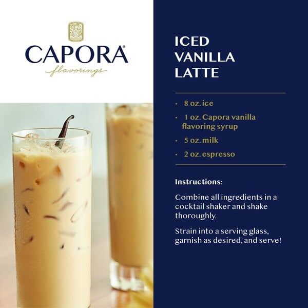 Capora Vanilla Flavoring Syrup 750 mL