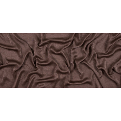 Italian Chocolate Chip Dyed Washed Polyester Dobby