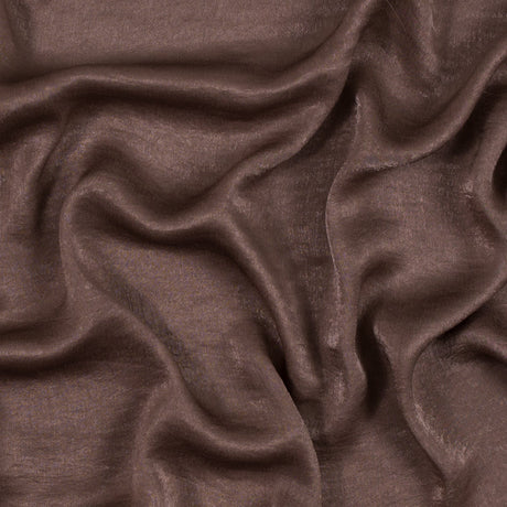 Italian Chocolate Chip Dyed Washed Polyester Dobby