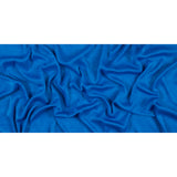 Italian Brilliant Blue Dyed Washed Polyester Dobby