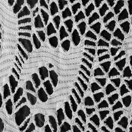 Italian White Laminated Lace