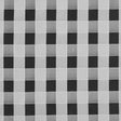Italian White Checkered Organza
