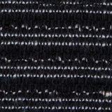 Black and White Striped Novelty Woven