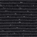 Black and White Striped Novelty Woven