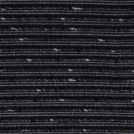 Black and White Striped Novelty Woven