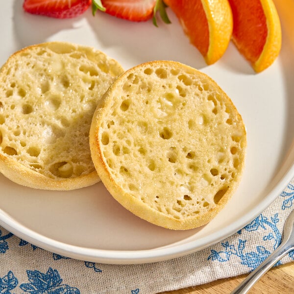 Muffin Town Sliced English Muffin 2 oz. - 144/Case