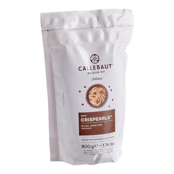 Callebaut Dark Crispearls 1.76 lb. - 4/Case