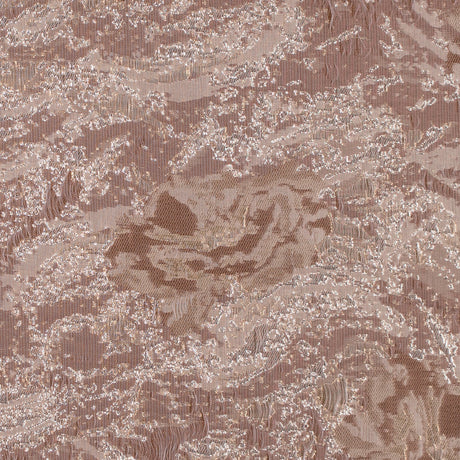 Metallic Gold/Mustard/Beige Abstract Brocade
