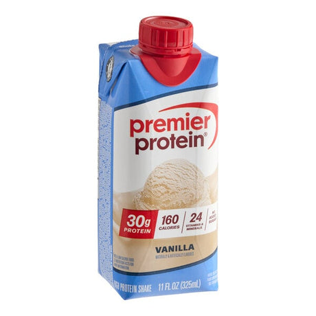 Premier Protein Vanilla Protein Shake 11 fl. oz. - 12/Case