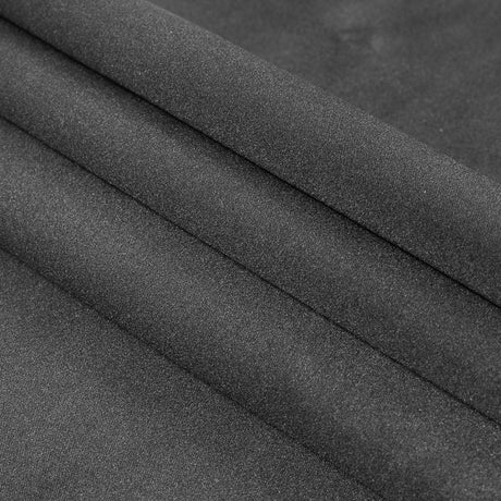 Black Polyester Satin