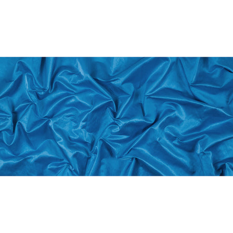 Blue Atoll Blended Polyester Satin
