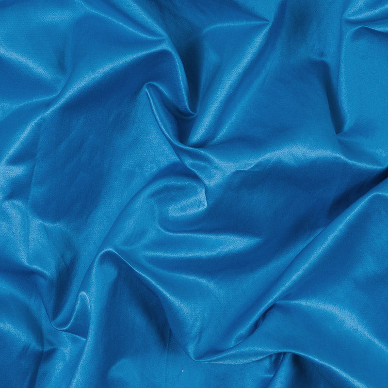Blue Atoll Blended Polyester Satin
