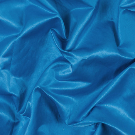 Blue Atoll Blended Polyester Satin