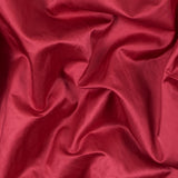 Cranberry Red Blended Polyester Satin