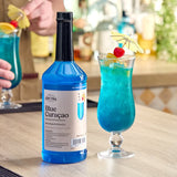 Hometown Provisions Blue Curacao Syrup 1 Liter - 6/Case