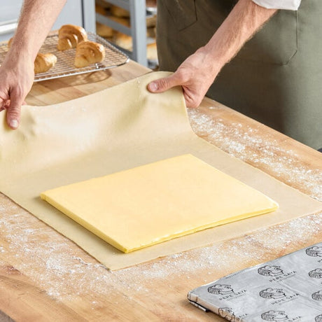 Pepe Saya Unfractionated Unsalted Lamination Butter Sheet 82-86% Butterfat 2.2 lb. - 10/Case