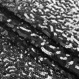Phillip Lim Black All Over Sequins on a Stretch Netting