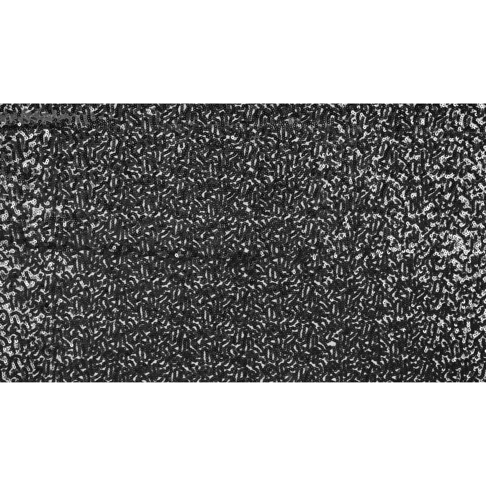 Phillip Lim Black All Over Sequins on a Stretch Netting