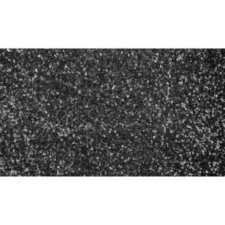 Phillip Lim Black Dyed All Over Circle Sequins on a Silk Georgette