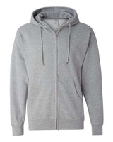 Midweight Full-Zip Hooded Sweatshirt