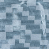 Nicole Miller Luminous Blue Glass Pattern Medley Stretch Twill