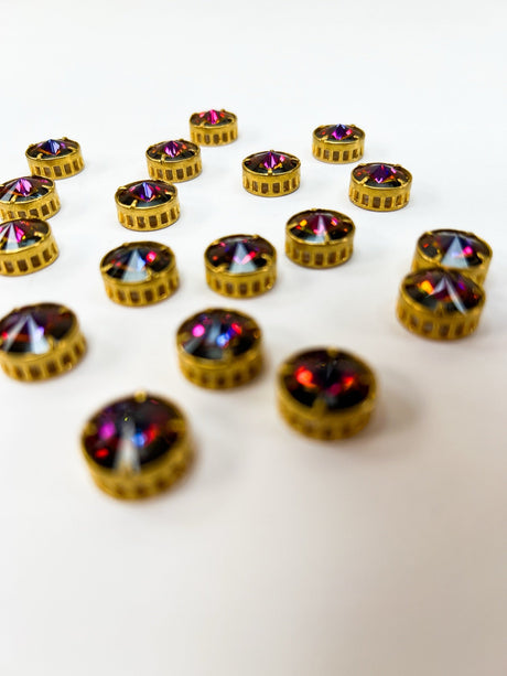 Multicolour Golden Sewing Notions