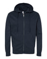 Midweight Full-Zip Hooded Sweatshirt