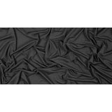 Black Stretch Polyester Jersey
