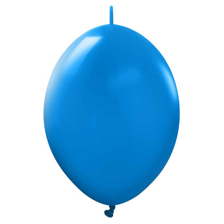 Latex Balloons 12 Inch Kalisan K-Link Blue