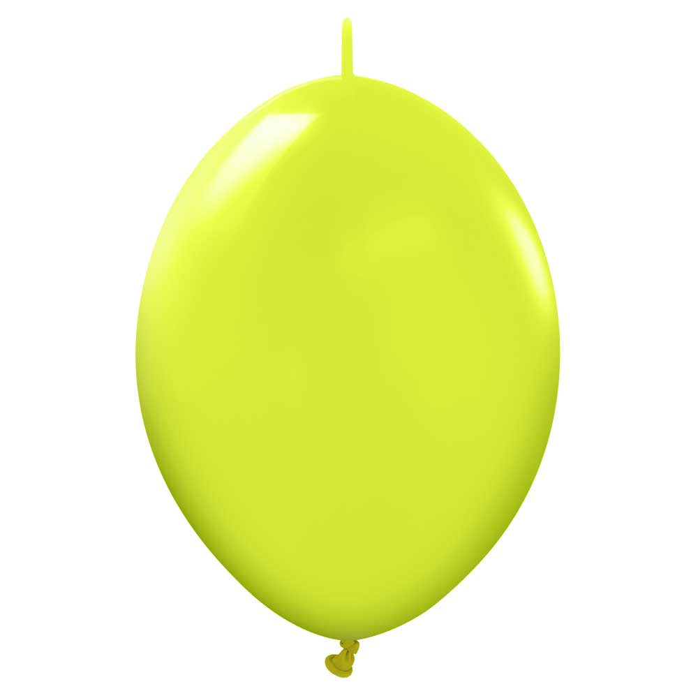 Latex Balloons 12 Inch Kalisan K-Link Lime Green