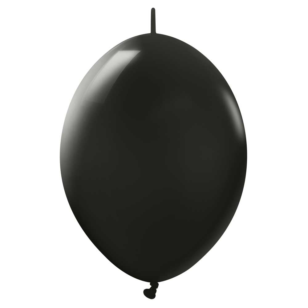 Latex Balloons 12 Inch Kalisan K-Link Black