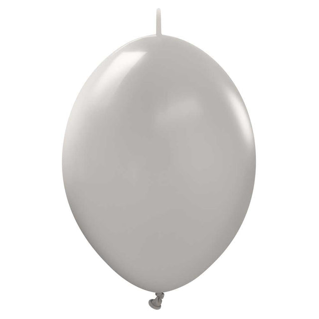 Latex Balloons 12 Inch Kalisan K-Link Grey