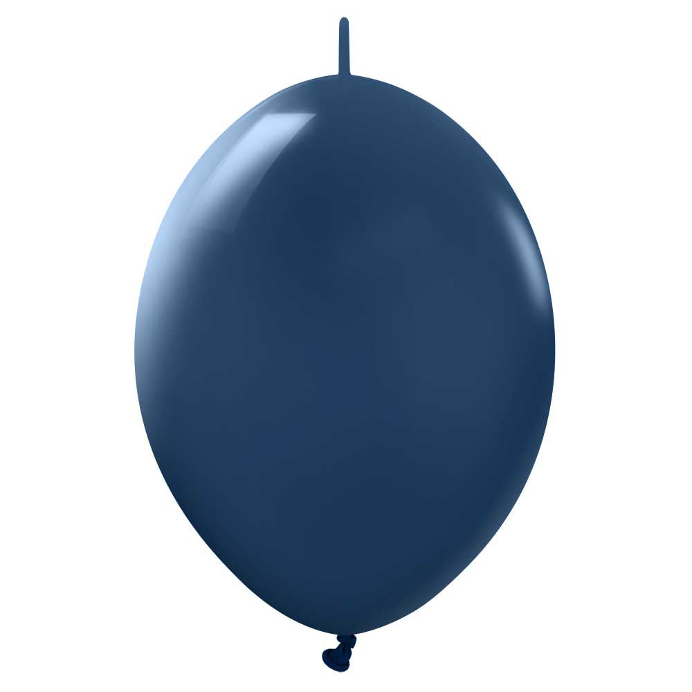 Latex Balloons 12 Inch Kalisan K-Link Navy