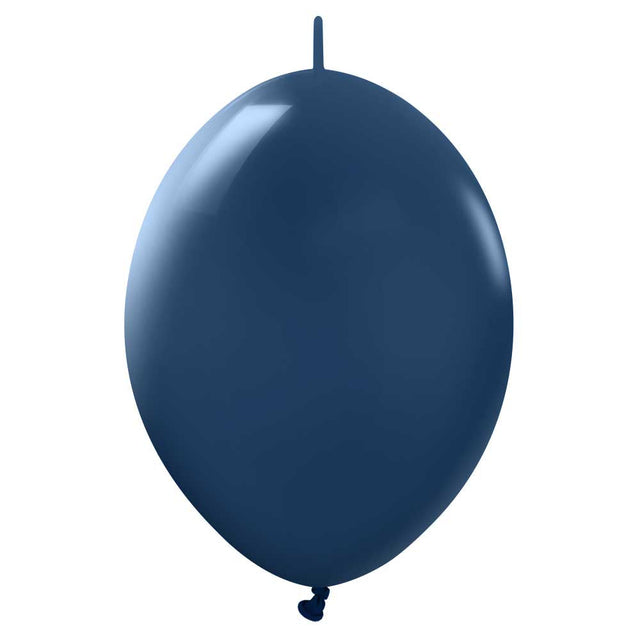 Latex Balloons 12 Inch Kalisan K-Link Navy