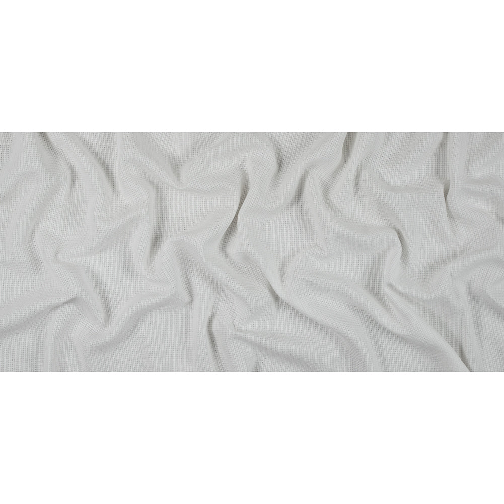 Italian Ivory Textural Linen Woven