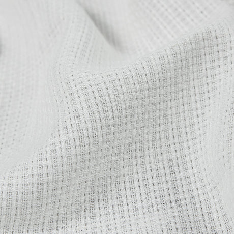 Italian Ivory Textural Linen Woven