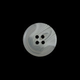 Off-White Translucent Four-Hole Button - 30L/19mm